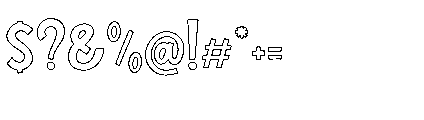 Formelo Sketchy Double Formelo Sketchy Plain Regular Font OTHER CHARS