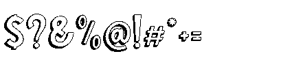 Formelo Sketchy Double Formelo Sketchy Shadow Regular Font OTHER CHARS