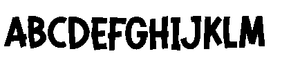 Formelo Sketchy Double Formelo Sketchy Solid Regular Font UPPERCASE