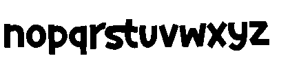Formelo Sketchy Double Formelo Sketchy Solid Regular Font LOWERCASE
