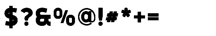 Formgraphia Black Font OTHER CHARS