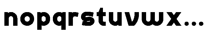 Formgraphia Black Font LOWERCASE