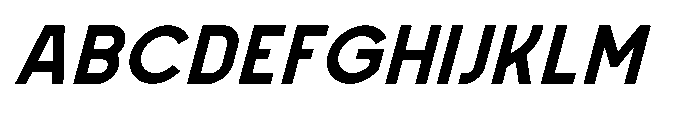 Formgraphia Bold Italic Font UPPERCASE