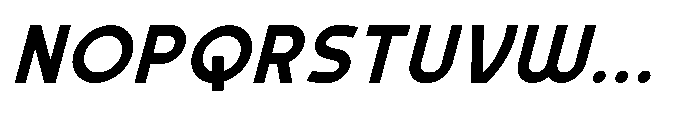 Formgraphia Bold Italic Font UPPERCASE