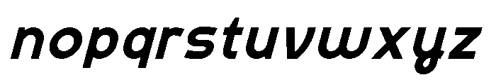 Formgraphia Bold Italic Font LOWERCASE
