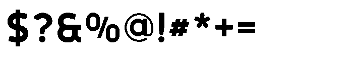 Formgraphia Bold Font OTHER CHARS