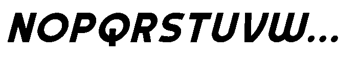 Formgraphia Extra Bold Italic Font UPPERCASE