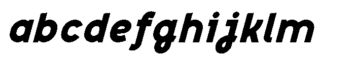 Formgraphia Extra Bold Italic FONT
