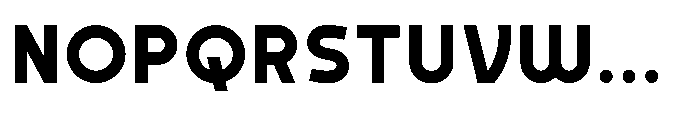 Formgraphia Extra Bold Font UPPERCASE