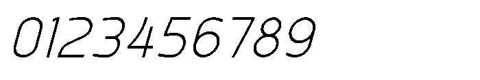 Formgraphia Extra Light Italic Font OTHER CHARS