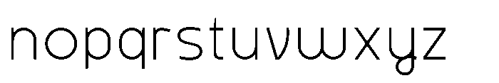 Formgraphia Extra Light Font LOWERCASE