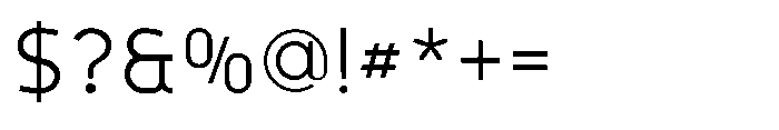 Formgraphia Light Font OTHER CHARS