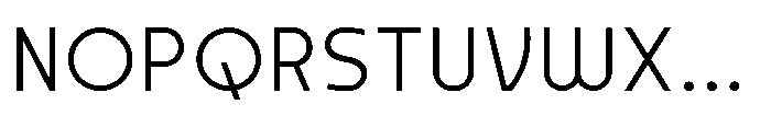 Formgraphia Light Font UPPERCASE