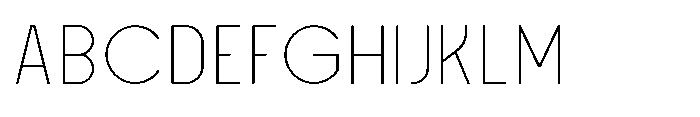 Formgraphia Thin Font UPPERCASE