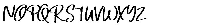 Formink Font UPPERCASE