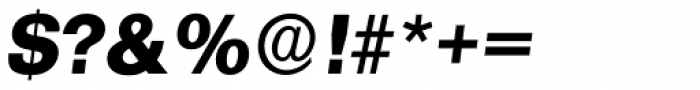 Formula Serial ExtraBold Italic Font OTHER CHARS