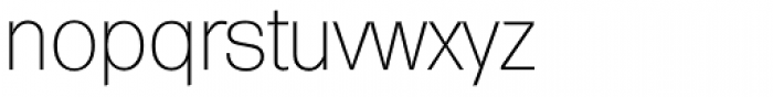 Formula Serial ExtraLight Font LOWERCASE