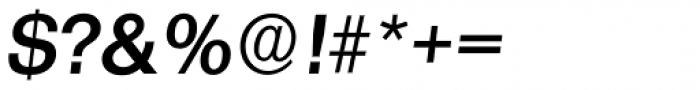 Formula Serial Medium Italic Font OTHER CHARS