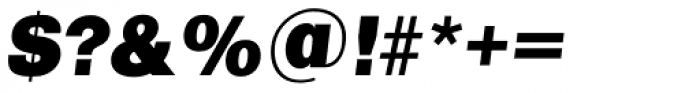 Formula TS ExtraBold Italic Font OTHER CHARS