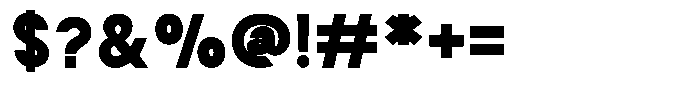 Formuno Font OTHER CHARS