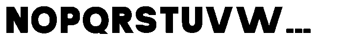 Formuno Font UPPERCASE