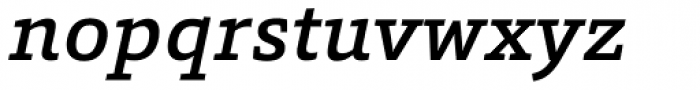 Foro Medium Italic Font LOWERCASE
