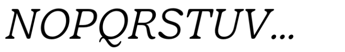 Forrest Light Italic Font UPPERCASE