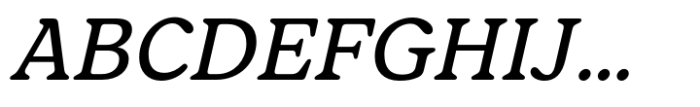 Forrest Regular Italic Font UPPERCASE