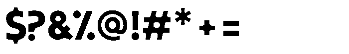 Forta 2.0 Font OTHER CHARS