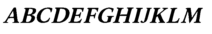 Fortecs Italic Font UPPERCASE