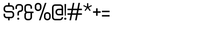 Forten Display Regular Font OTHER CHARS