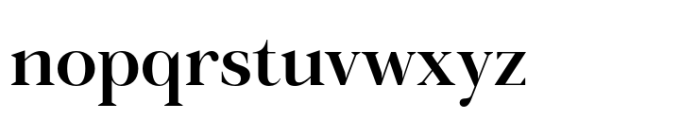 Fortescue Display SemiBold Font LOWERCASE