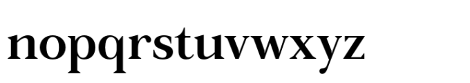 Fortescue Median SemiBold Font LOWERCASE