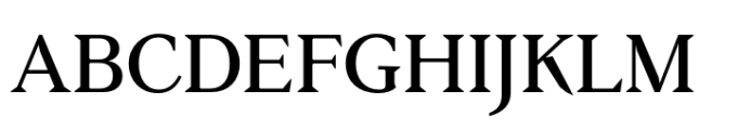Fortescue Text Font UPPERCASE