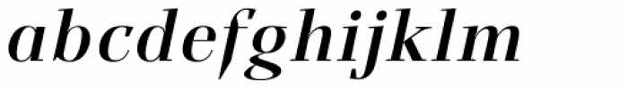 Fortezza Semi Bold Italic Font LOWERCASE