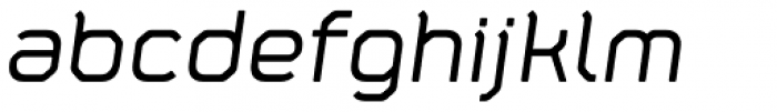 Fortima Medium Italic Font LOWERCASE