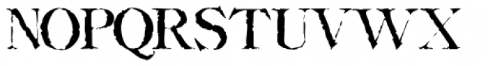 Fortress Font LOWERCASE