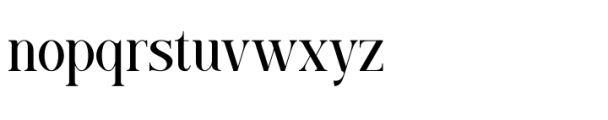 Fortun Kilfon Regular Font LOWERCASE