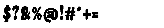 Fortuna Absolute Condensed Font OTHER CHARS