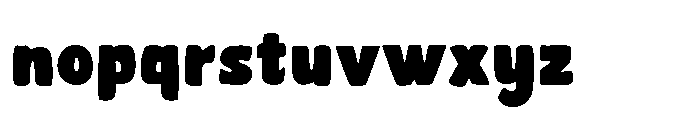 Fortuna Absolute Condensed Font LOWERCASE