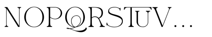 Fortune Happiest Serif Font UPPERCASE