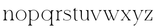 Fortune Happiest Serif Font LOWERCASE