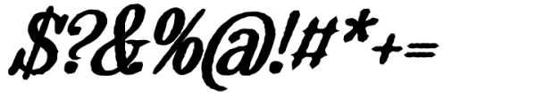 Forward Serif Bold Font OTHER CHARS