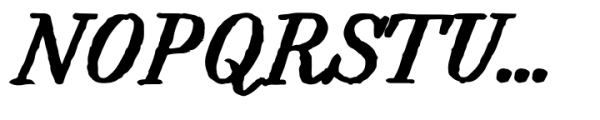 Forward Serif Bold Font UPPERCASE