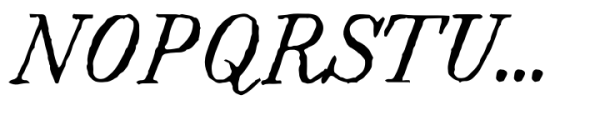 Forward Serif Regular Font UPPERCASE