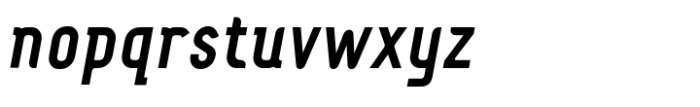 Fou Mixed Pro Std Bold Condensed Italic Font LOWERCASE