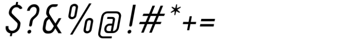 Fou Mixed Pro Std Light Condensed Italic Font OTHER CHARS