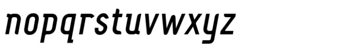 Fou Mixed Pro Std Medium Condensed Italic Font LOWERCASE
