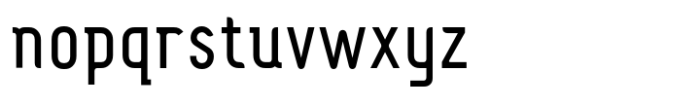 Fou Mixed Pro Std Regular Condensed Font LOWERCASE
