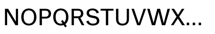 Founder Regular Font UPPERCASE